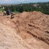 Foundation excavation